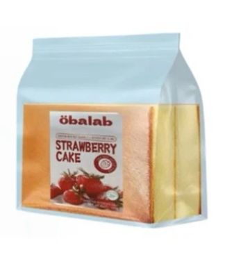 Obalab Strawberry Fruity Cake (Halal) 120G